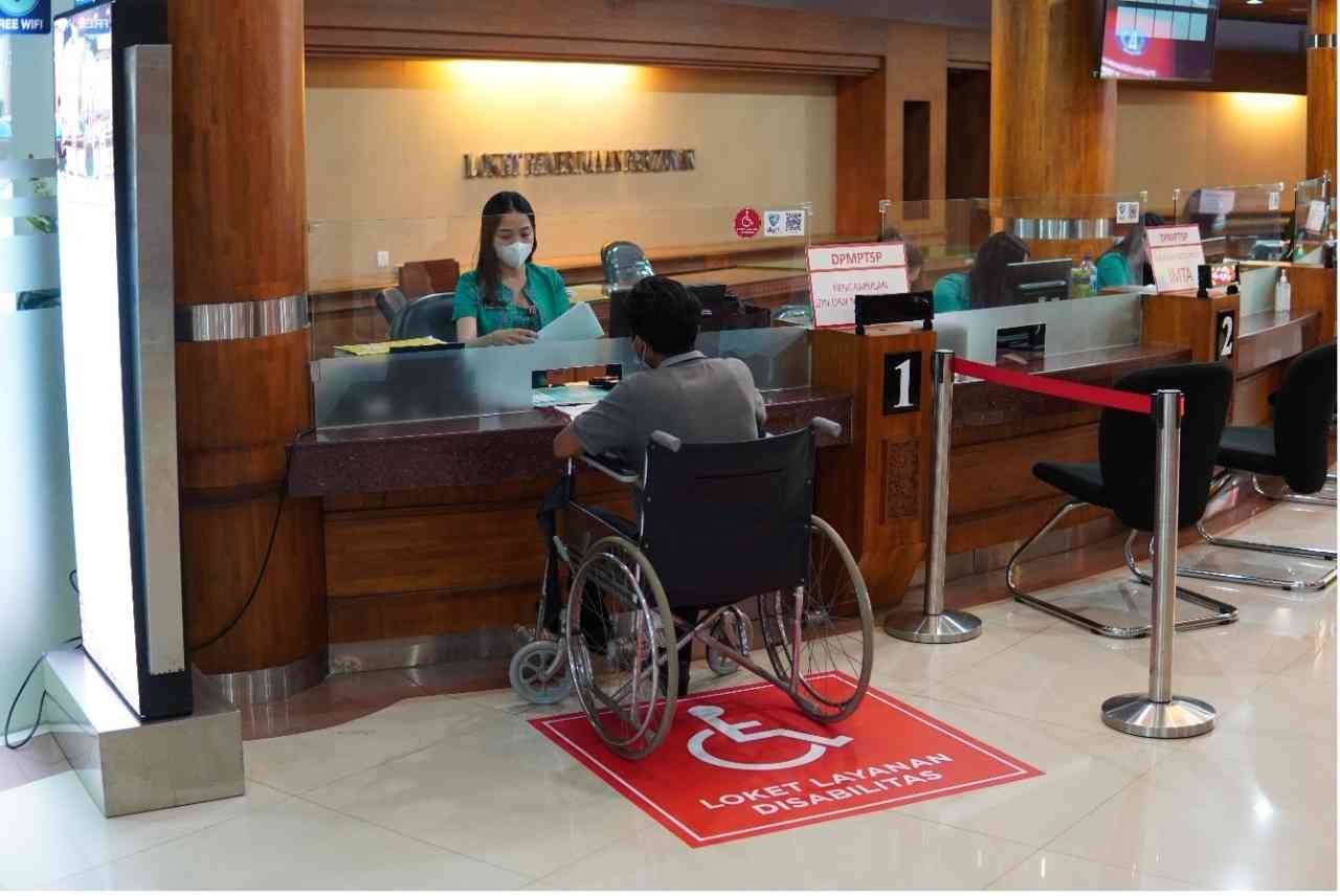Fasilitas  Disabilitas DPMPTSP Badung