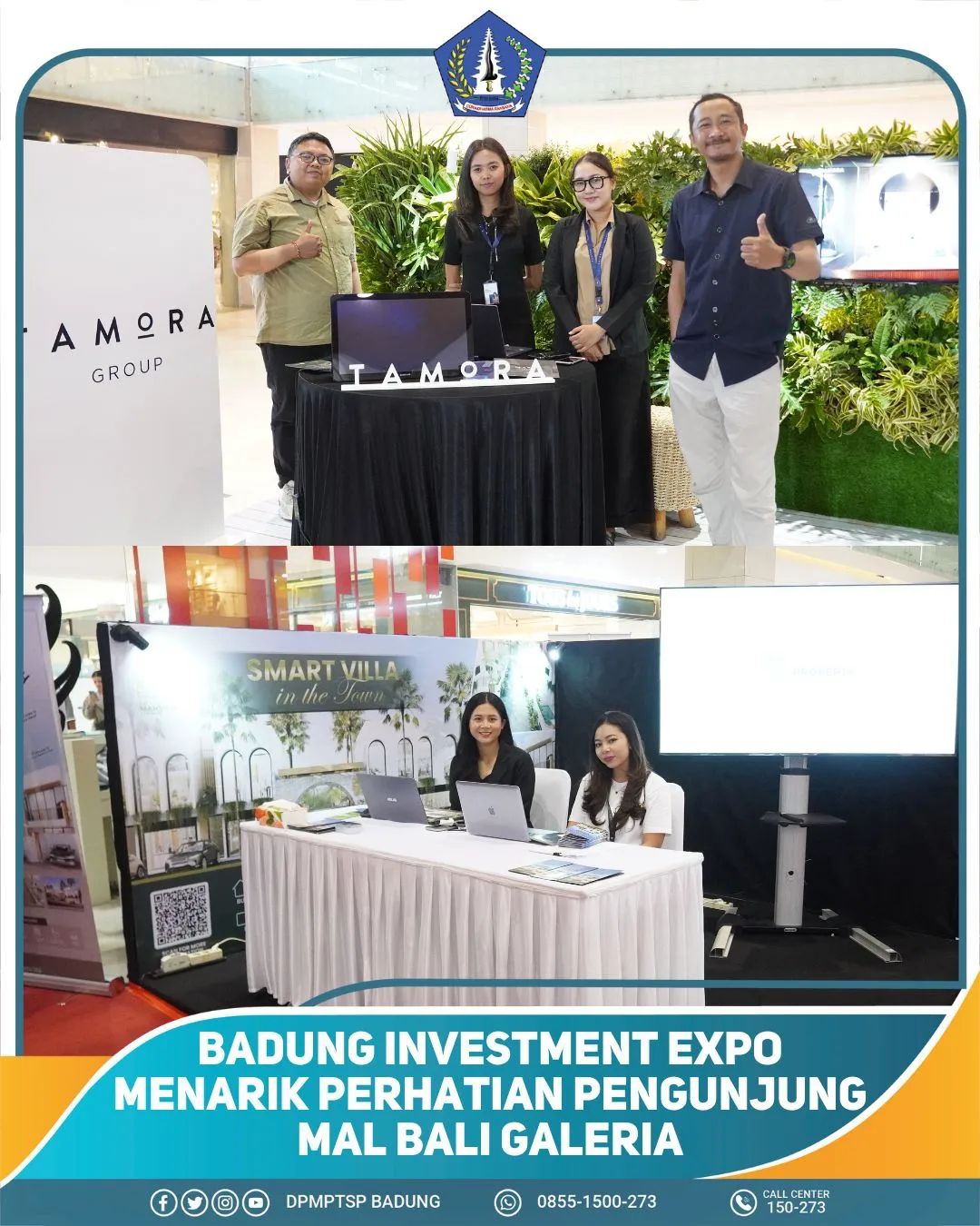 BADUNG INVESTMENT EXPO MENARIK PERHATIAN PENGUNJUNG MALL BALI GALERIA