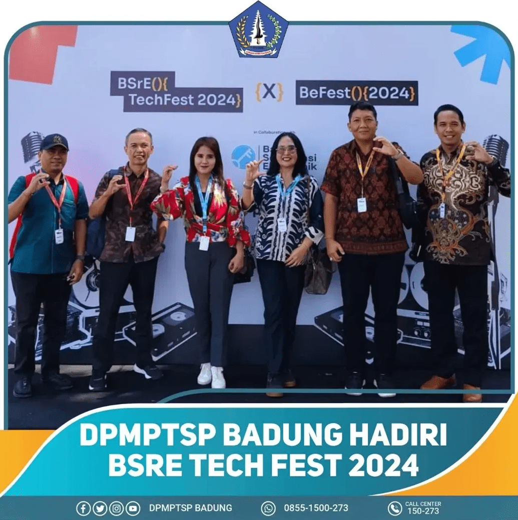 DPMPTSP BADUNG HADIRI BSRE TECH FEST 2024