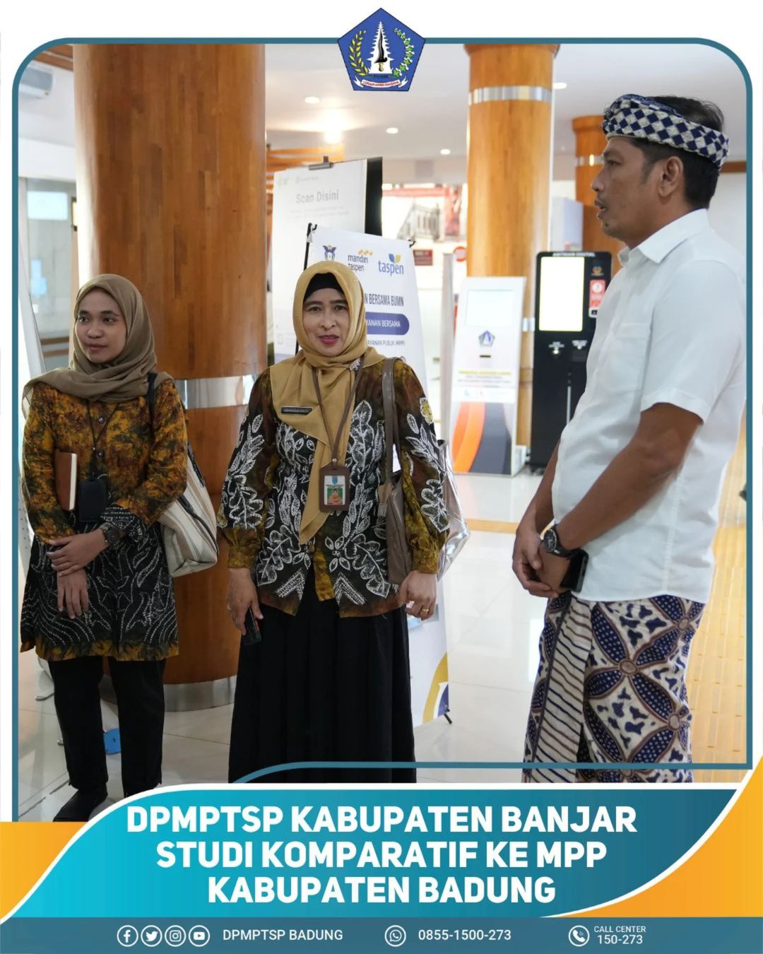 DPMPTSP KABUPATEN BANJAR STUDI KOMPARATIF KE MPP KABUPATEN BADUNG