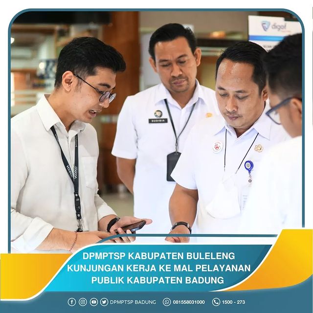 DPMPTSP KABUPATEN BULELENG KUNJUNGAN KERJA KE MAL PELAYANAN PUBLIK KABUPATEN BADUNG