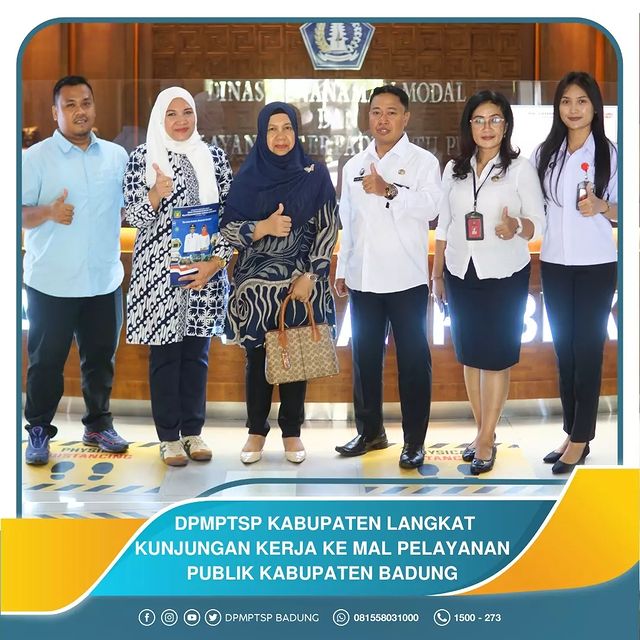 DPMPTSP KABUPATEN LANGKAT KUNJUNGAN KERJA KE MAL PELAYANAN PUBLIK KABUPATEN BADUNG