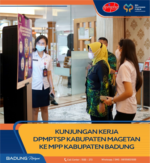 DPMPTSP KABUPATEN MAGETAN KUNJUNGAN KERJA KE MPP KABUPATEN BADUNG