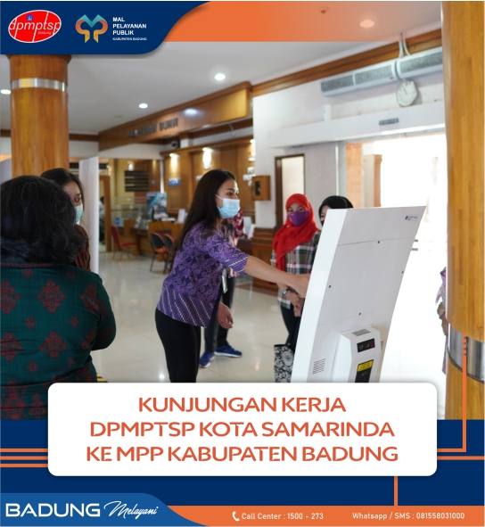 DPMPTSP KOTA SAMARINDA KUNJUNGAN KERJA KE MPP KABUPATEN BADUNG