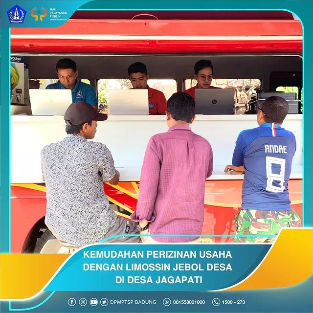 KEMUDAHAN PERIZINAN BERUSAHA DENGAN LIMOSSIN JEBOL DESA DI DESA JAGAPATI