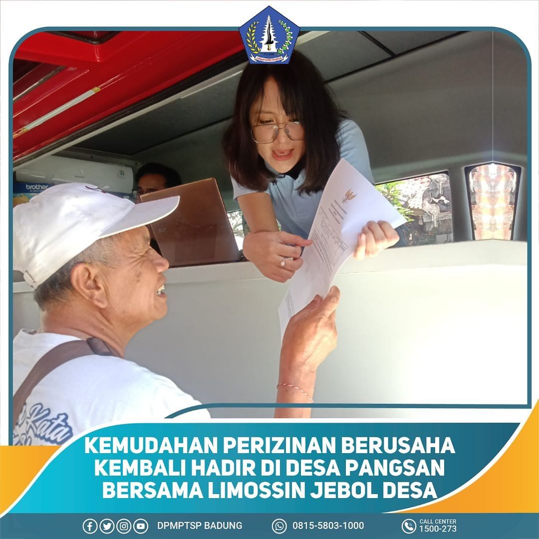 KEMUDAHAN PERIZINAN BERUSAHA KEMBALI HADIR DI DESA PANGSAN BERSAMA LIMOSSIN JEBOL DESA