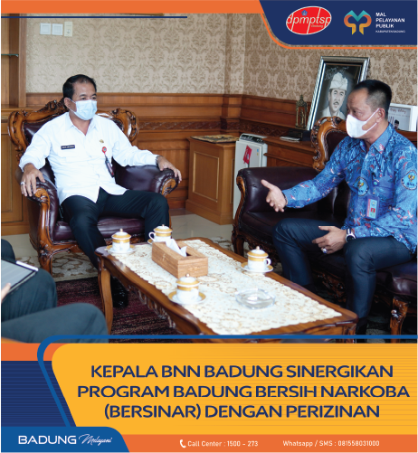 KEPALA BNN BADUNG SINERGIKAN PROGRAM BADUNG BERSIH NARKOBA (BERSINAR) DENGAN PERIZINAN