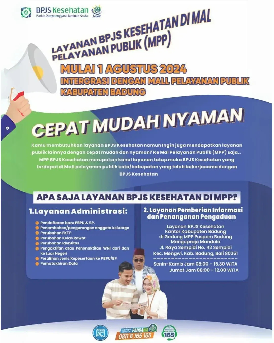 LAYANAN BPJS KESEHATAN DI MAL PELAYANAN PUBLIK (MPP)