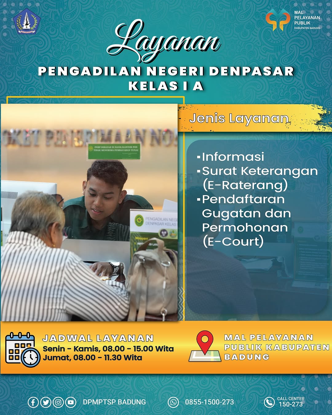 LAYANAN PENGADILAN NEGERI DENPASAR KELAS I A