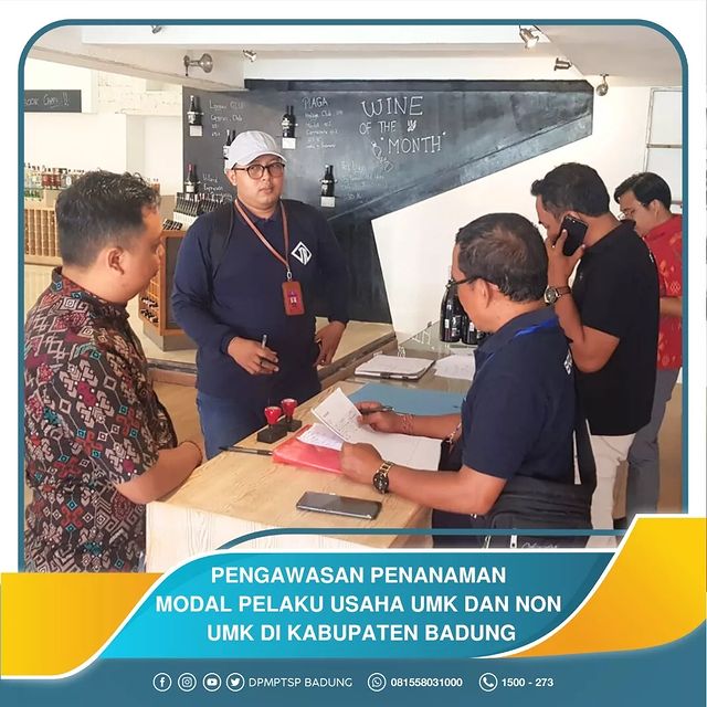 PENGAWASAN PENANAMAN MODAL PELAKU USAHA UMK DAN NON UMK DI KABUPATEN BADUNG