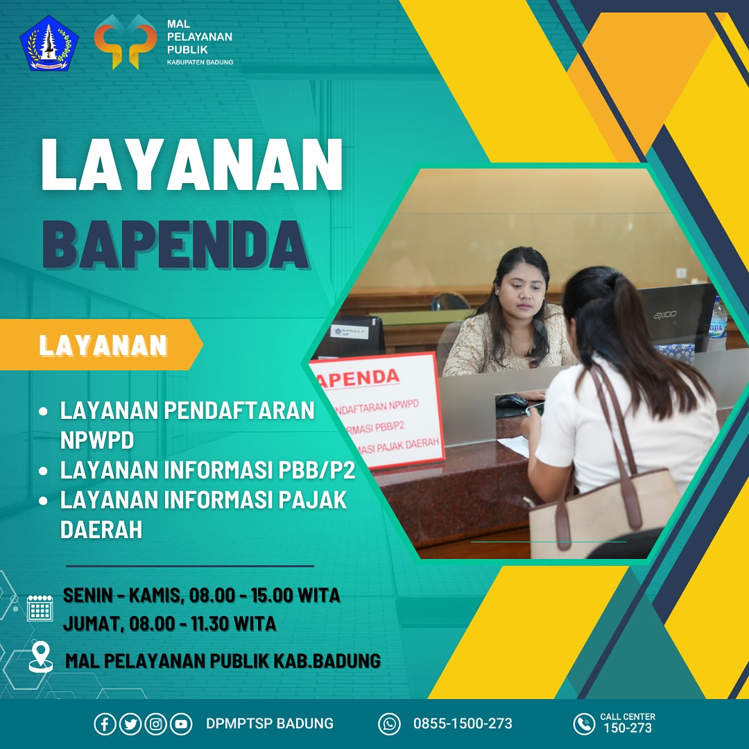 PENGUMUMAN LAYANAN BAPENDA