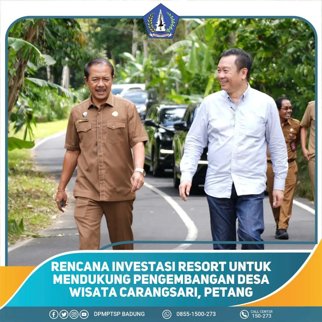 RENCANA INVESTASI RESORT UNTUK MENDUKUNG PENGEMBANGAN DESA WISATA CARANGSARI, PETANG