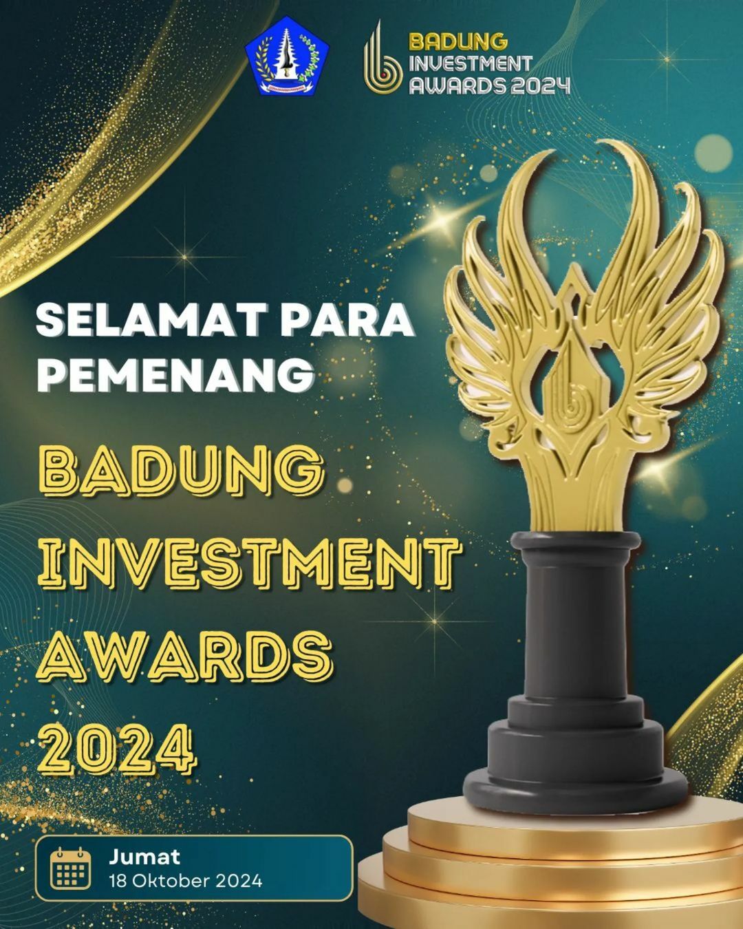 SELAMAT PARA PEMENANG BADUNG INVESTMENT AWARDS 2024