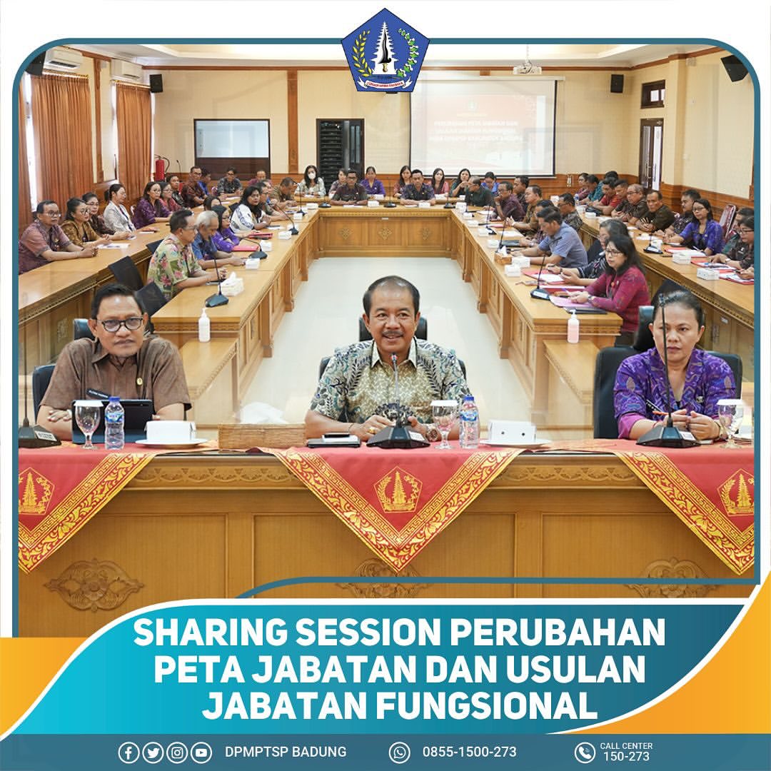 SHARING SESSION PERUBAHAN PETA JABATAN DAN USULAN JABATAN FUNGSIONAL