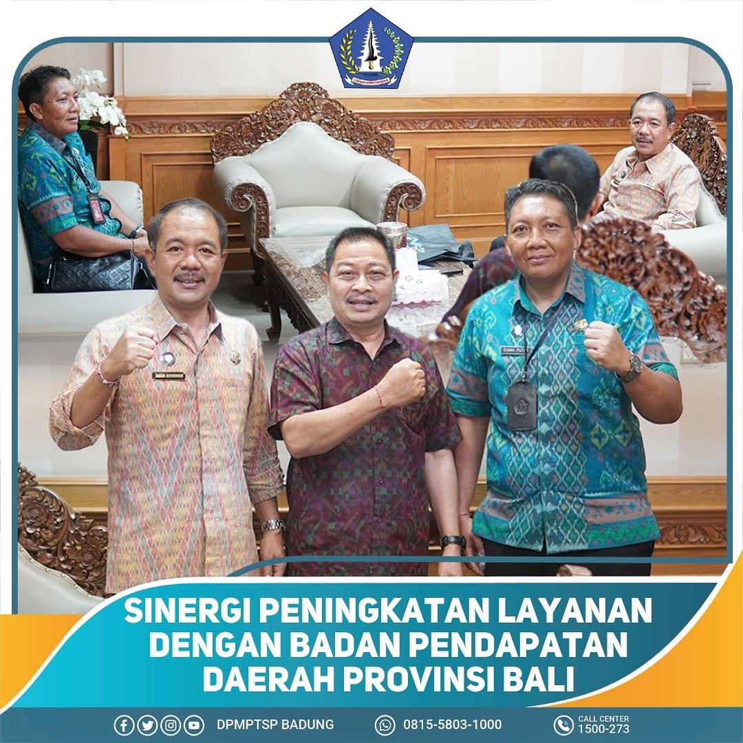 SINERGI PENINGKATAN LAYANAN DENGAN BADAN PENDAPATAN DAERAH PROVINSI BALI