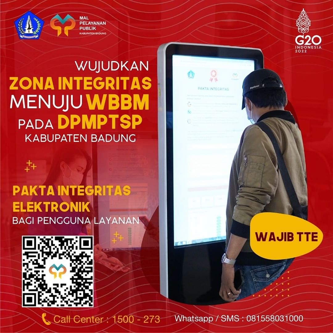 WUJUDKAN ZONA INTEGRITAS  MENUJU WBBM PADA DPMPTSP KABUPATEN BADUNG