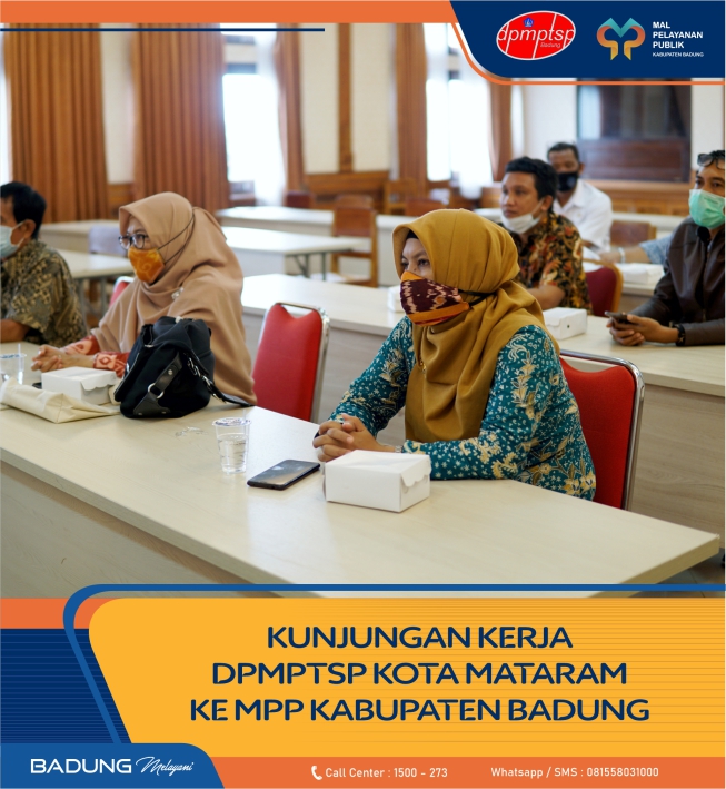 KUNJUNGAN KERJA DPMPTSP KOTA MATARAM KE MPP KABUPATEN BADUNG