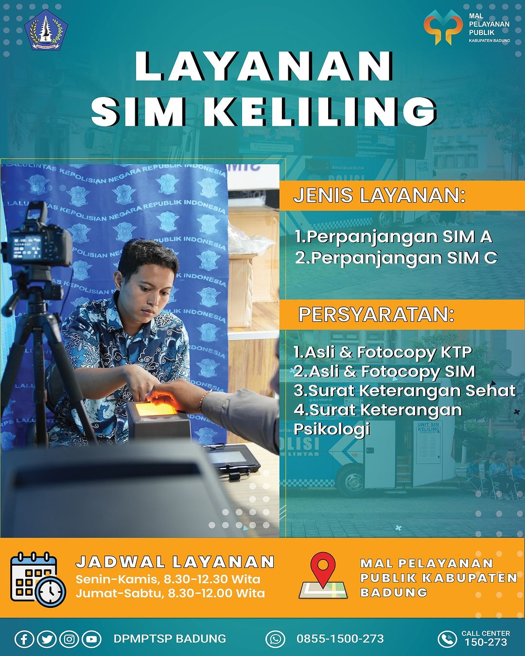 LAYANAN SIM KELILING