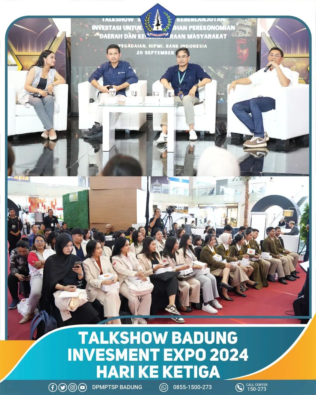 TALKSHOW BADUNG INVESTMENT EXPO 2024 HARI KE TIGA